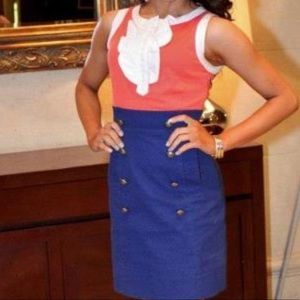 CUSTOM ONE OF A KIND DRESS EUC WORN ONCE FOR INTERVIEW